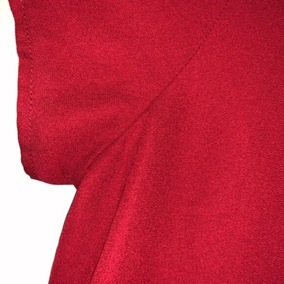 Charlotte Russe Red Polyester Dress Size L - Picture 8 of 12